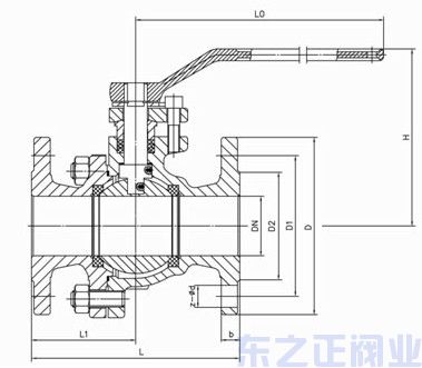 HG/T20592球阀结构图