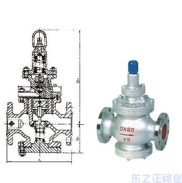 蒸气减压阀结构图